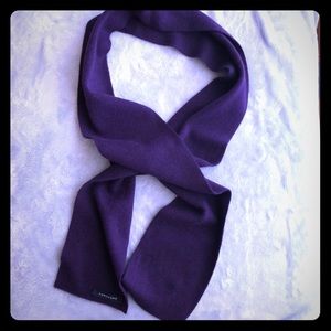 Royal Purple Cashmere Scarf Lands End